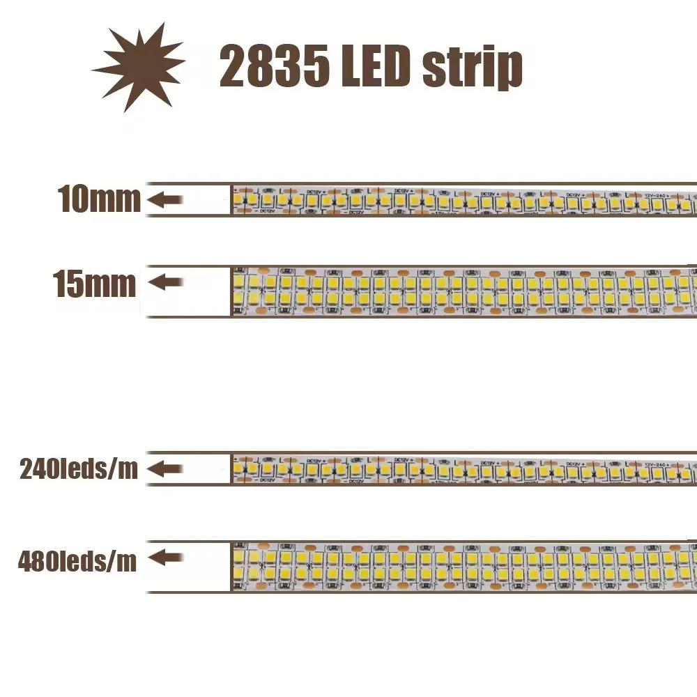 Ʈ ÷ú  , ſ  LED Ʈ, 480LED/M, 30 w/m, 240LED/M, 15 w/m, 3000K, 4000K, 4500k, 6500K, 12V, 24V, 10mm, 15mm